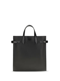 VALENTINO GARAVANI Valentino Garavani Men Medium Antibes Grained Leather Shopping Bag