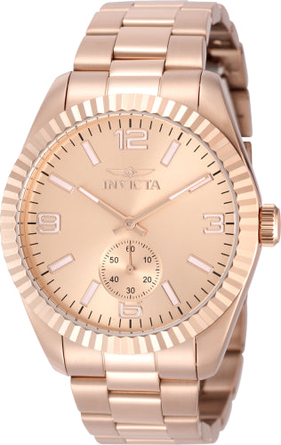 Invicta Men's Specialty Rose Gold Dial Watch - 49393
