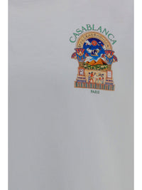 CASABLANCA Casablanca Men Egyptian L’Arche T-Shirt