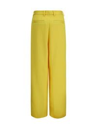 Dries Van Noten Women Wide-Leg Pants With All-Over Jacquard Pattern
