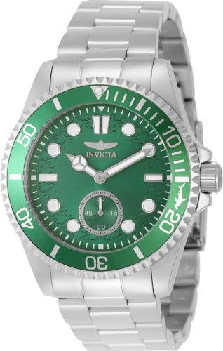 Invicta Men's Pro Diver Green Dial Watch - 49423