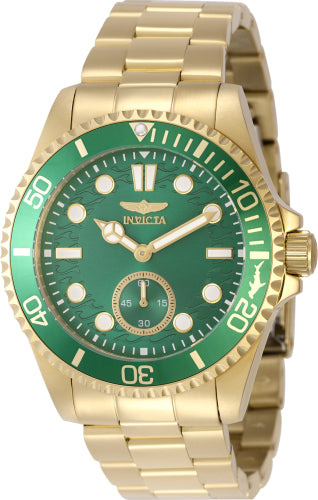 Invicta Men's Pro Diver Green Dial Watch - 49430
