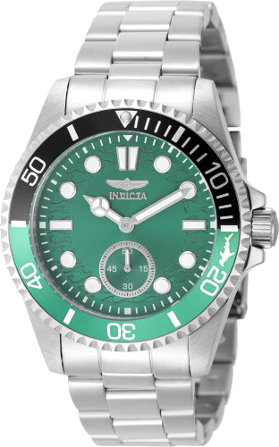 Invicta Men's Pro Diver Green Dial Watch - 49433