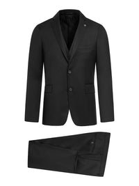 Tagliatore Tagliatore Men Tailored Wool Suit With Vest
