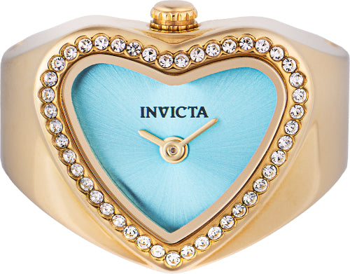 Invicta Women's Mini Ring Watch Blue Dial Watch - 49576