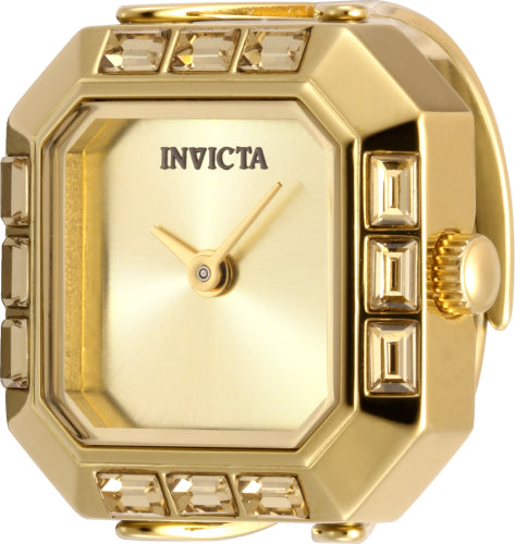 Invicta Women's Mini Gold Dial Watch - 49585