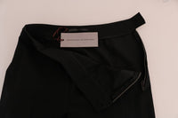 Ermanno Scervino Black Stretch Leggings Women's Pants