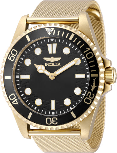 Invicta Men's Pro Diver Black Dial Watch - 49691