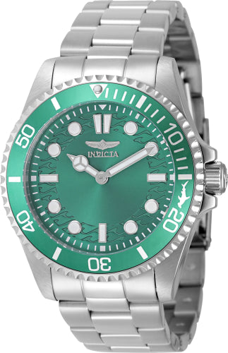 Invicta Men's Pro Diver Green Dial Watch - 49695