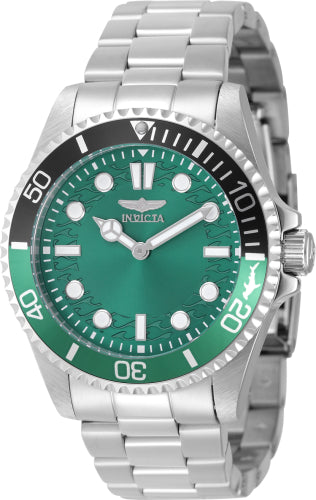 Invicta Men's Pro Diver Green Dial Watch - 49705