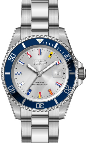 Invicta Men's Pro Diver Silver Dial Watch - 49885