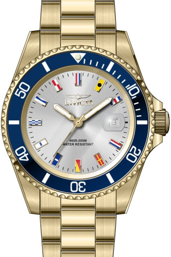 Invicta Men's Pro Diver Silver Dial Watch - 49886