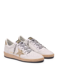 Golden Goose Deluxe Brand Golden Goose Deluxe Brand Women Ball-Star Sneakers With Golden Star And Tab On The Heel