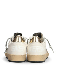 Golden Goose Deluxe Brand Golden Goose Deluxe Brand Women Ball-Star Sneakers With Golden Star And Tab On The Heel