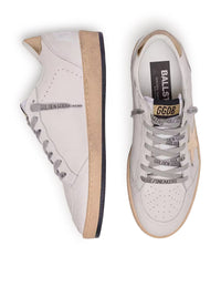 Golden Goose Deluxe Brand Golden Goose Deluxe Brand Women Ball-Star Sneakers With Golden Star And Tab On The Heel
