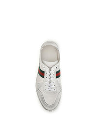 GUCCI Gucci Men Stretch Leather Sneakers