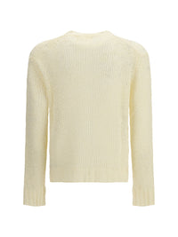 Jil Sander Men Openwork Sweater