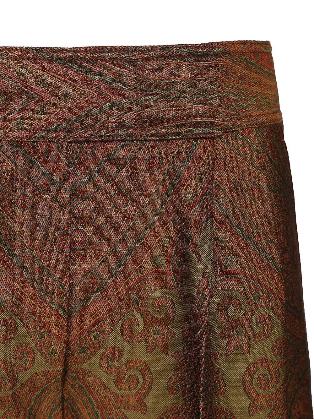 Etro Women Jacquard Trousers