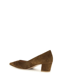Gianvito Rossi Women Camtexa Suede Pumps