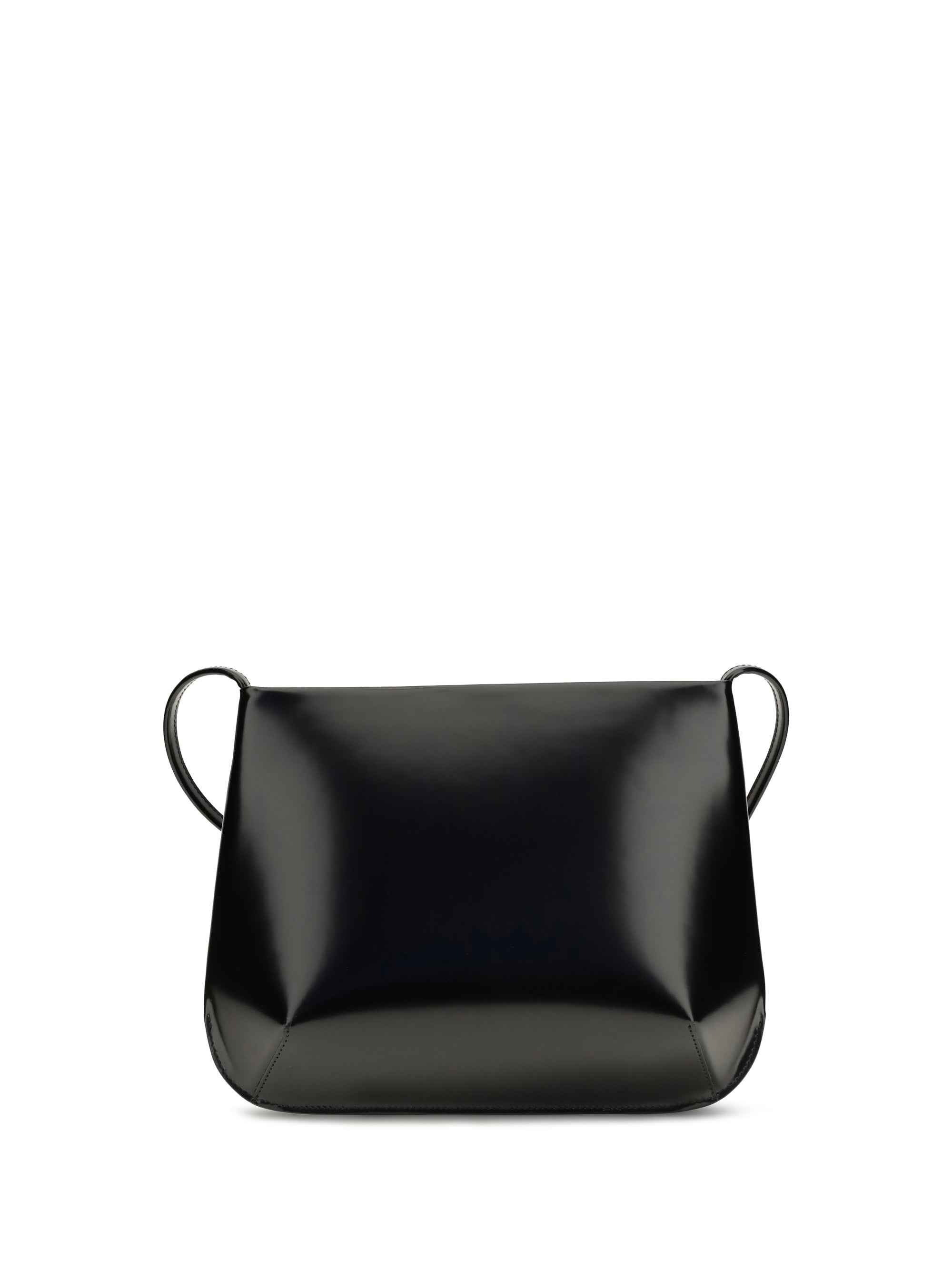 FANE Fane Women Loge Brushed Leather Crossbody Bag