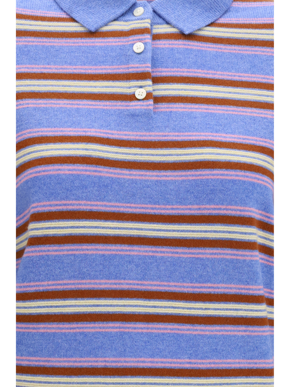 GUEST IN RESIDENCE Guest In Residence Women College Striped Polo Sweater