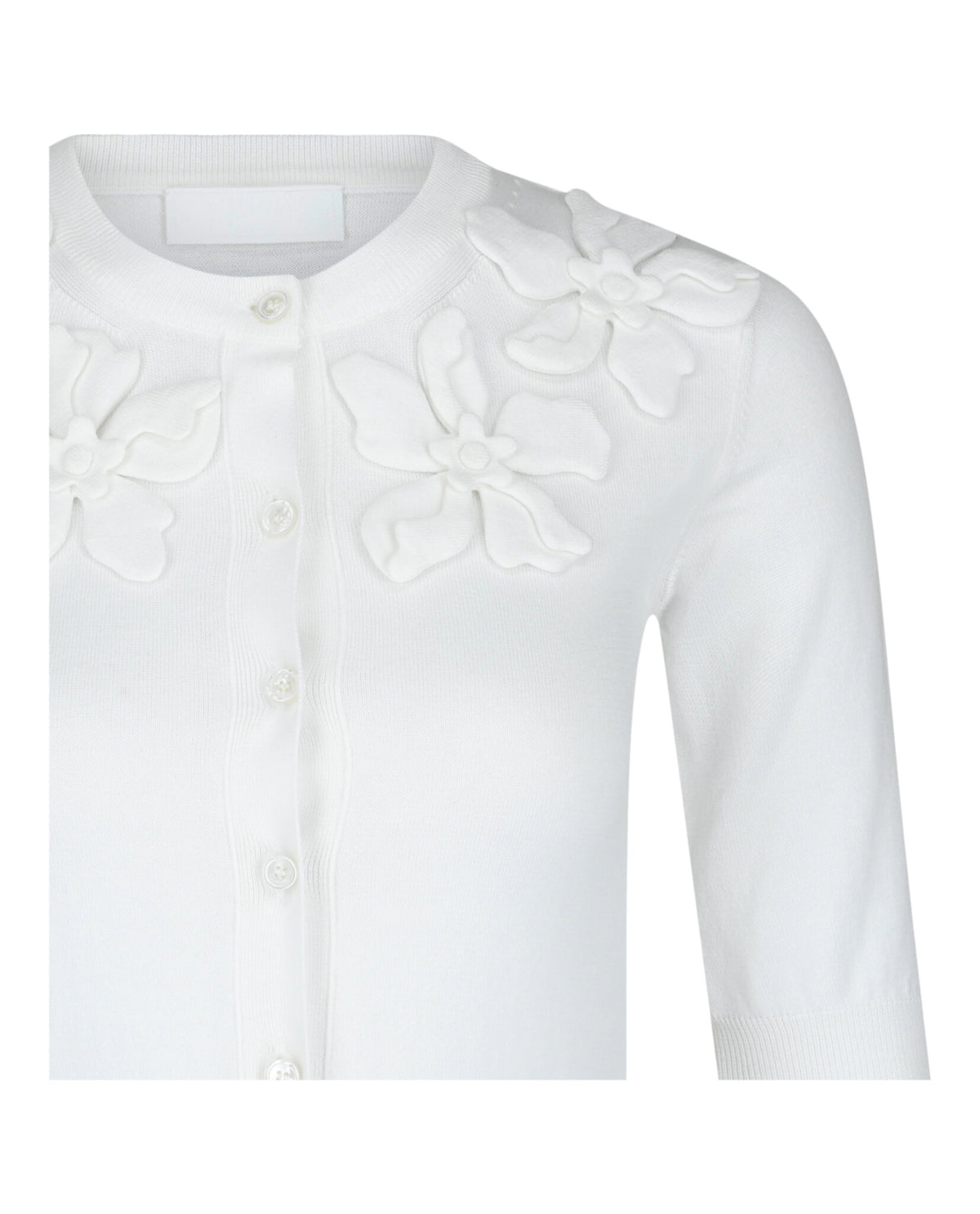Valentino Valentino Womens Embroidered Cotton Cardigan