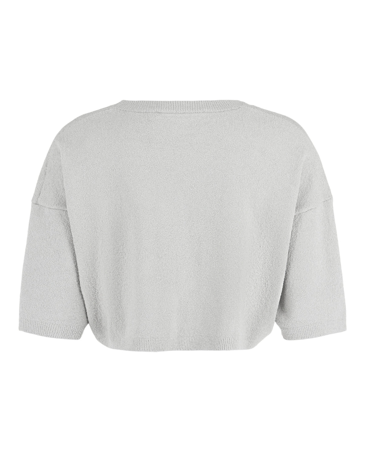 Valentino Womens Cropped Knit Pullover Sweater