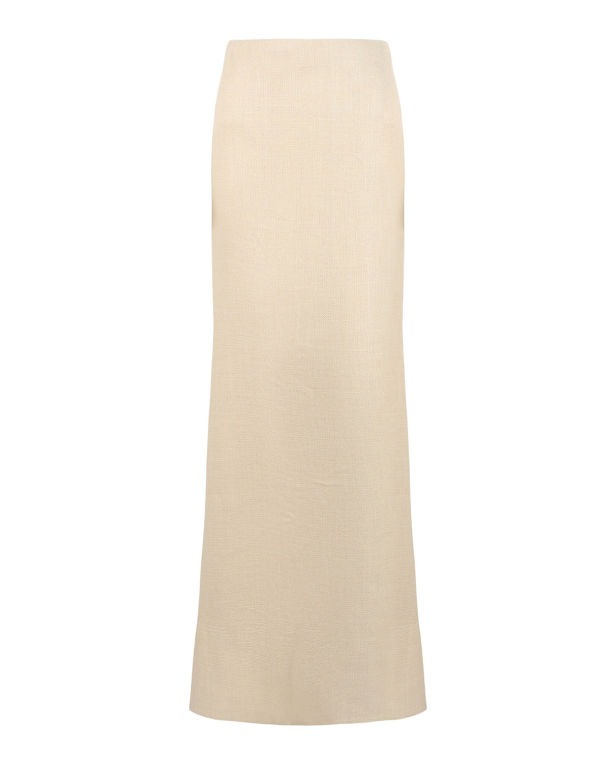 Valentino Womens Linen High-Low Skirt