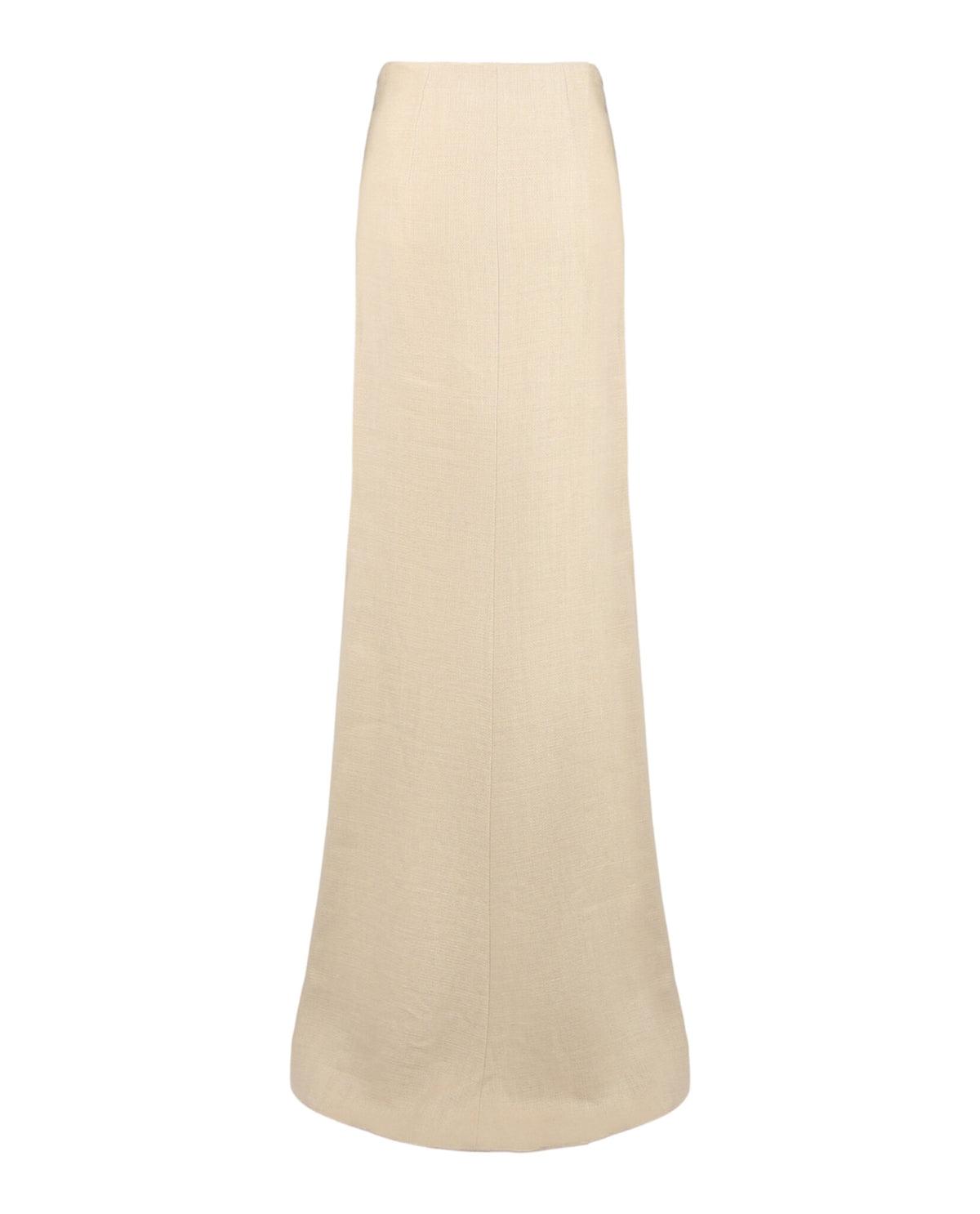 Valentino Womens Linen High-Low Skirt