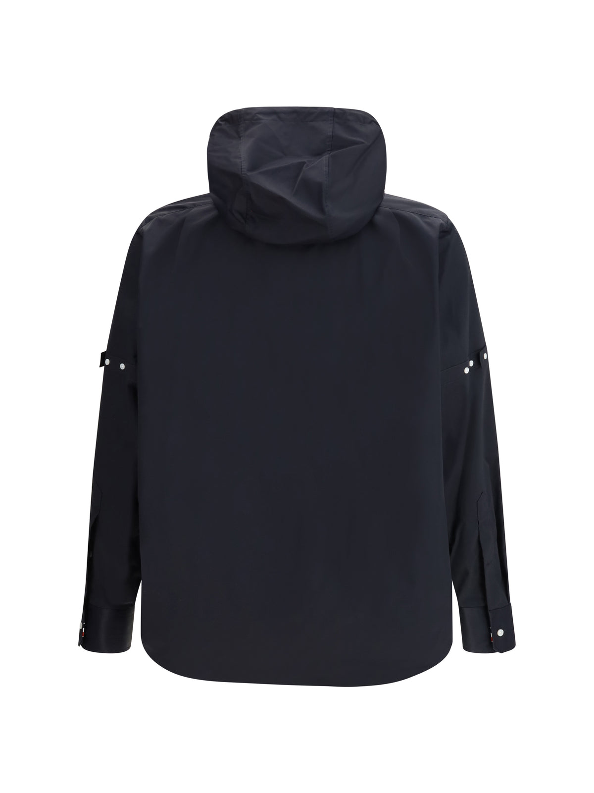 Thom Browne Men Nylon Cotton Hooded Jacket