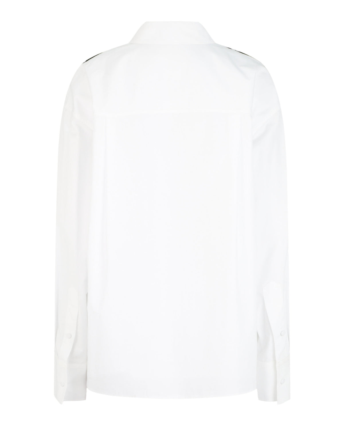 Valentino Womens Floral Lace Trim Shirt