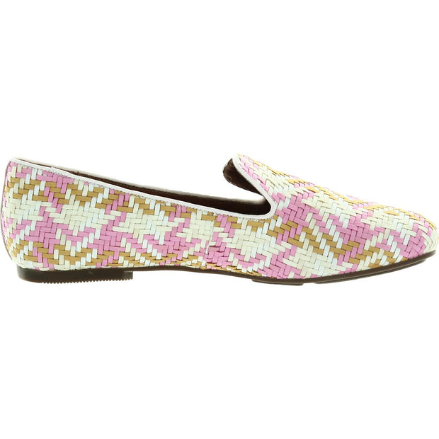 EUGENE WOVEN Womens Leather Casual Loafers