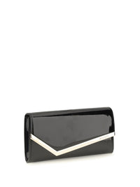 JIMMY CHOO Jimmy Choo Women Emmie Leather Clutch