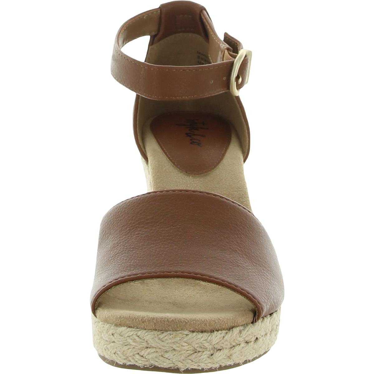Seleeney Womens Dressy Open Toe Wedge Sandals