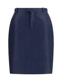 Gucci Women Silk Faille Skirt