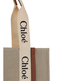 Chloé Women Woody Canvas Shoulder Bag