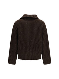 BRUNELLO CUCINELLI Brunello Cucinelli Women Ribbed Zip Sweater