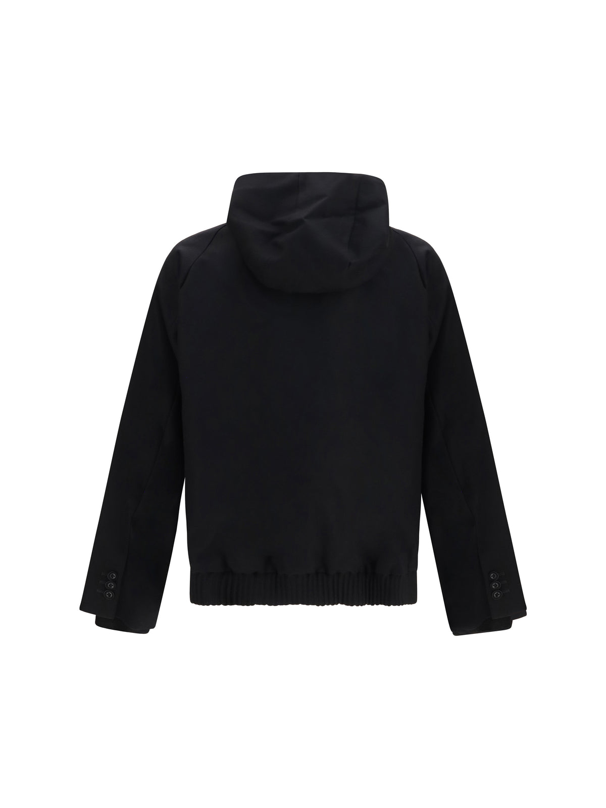 Sacai Men Hooded Flannel Jacket