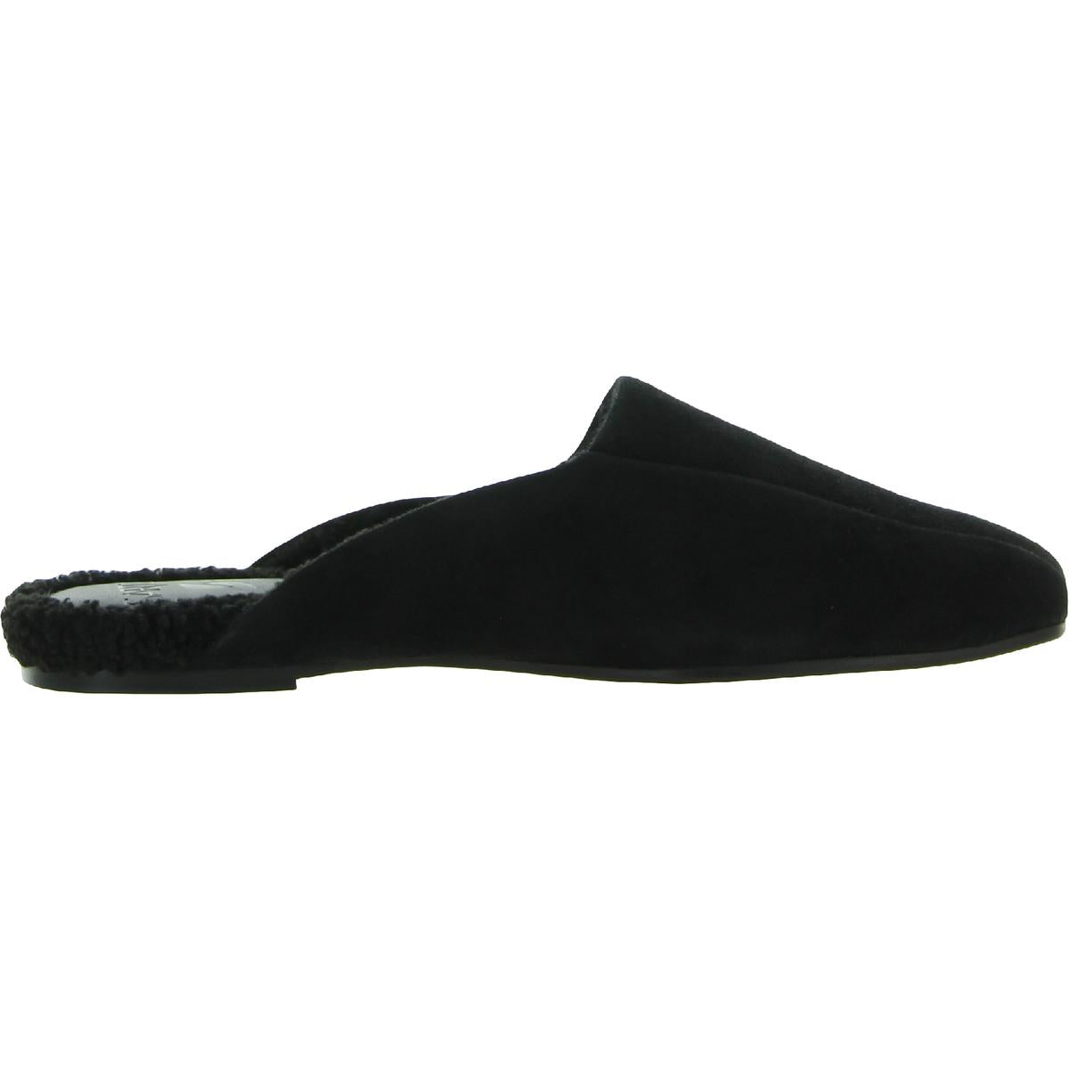 Sandra 2 Womens Faux Fur Lined Suede Mules