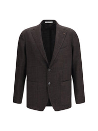 Tagliatore Men Wool Single-Breasted Blazer