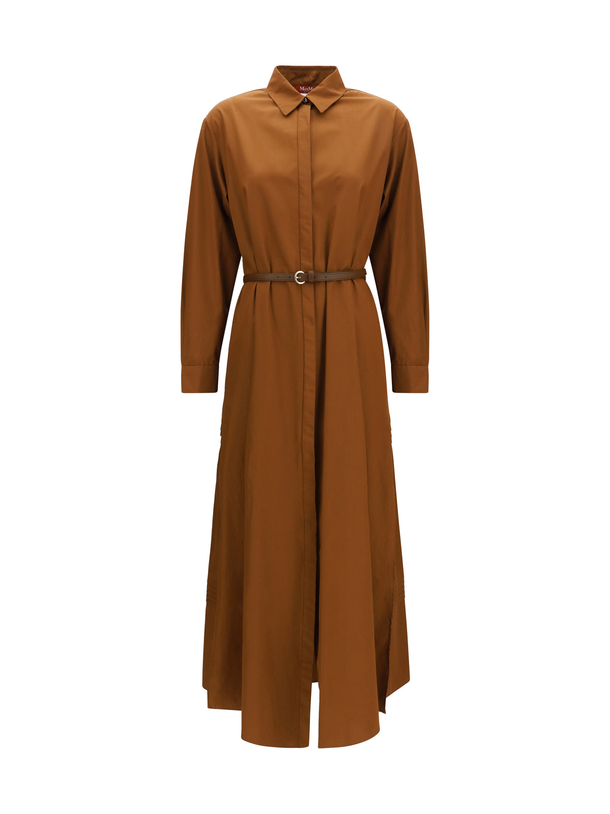 Max Mara Studio Women Cotton Shirt Dress