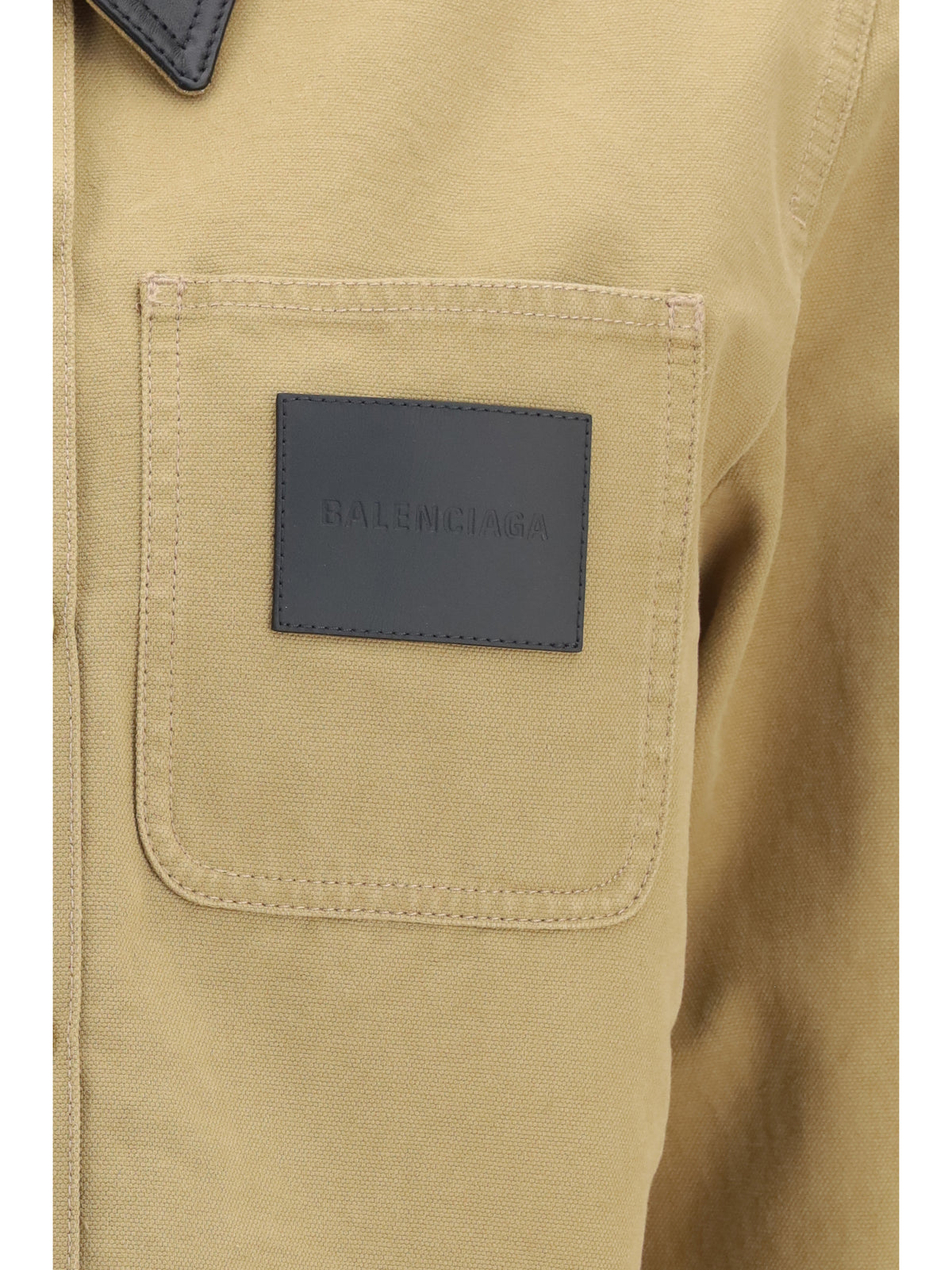 BALENCIAGA Balenciaga Women Heavy Cotton Cropped Jacket