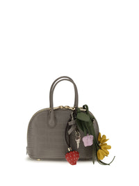 SELF-PORTRAIT Self-Portrait Women Toast Crocodile-Effect Leather Handbag
