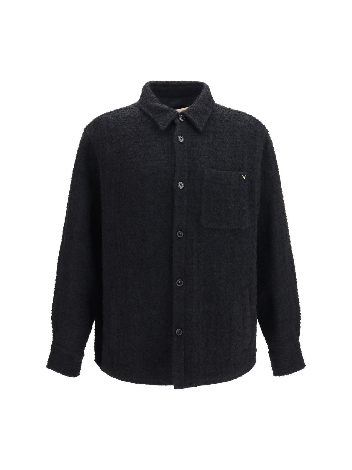 VALENTINO Valentino Men Textured High-Neck Jacket