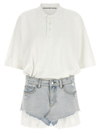 ALEXANDER WANG Alexander Wang Women Denim Skirt Polo Dress