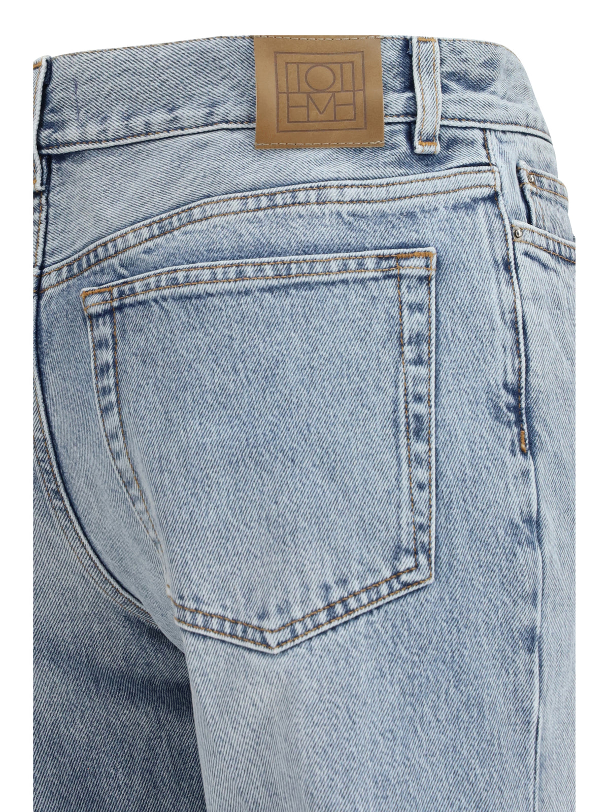TOTEME Toteme Women Cotton Flared-Hem Jeans