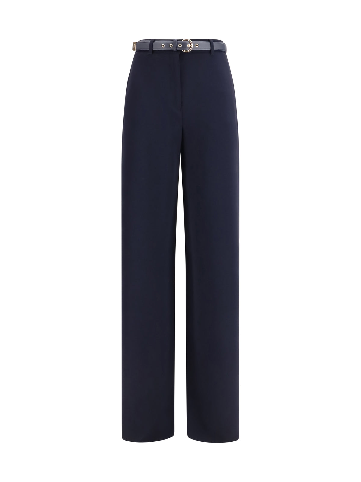 Max Mara Studio Women Elegant Pants With Belt