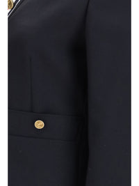 Thom Browne Women Hopsack Cardigan Jacket