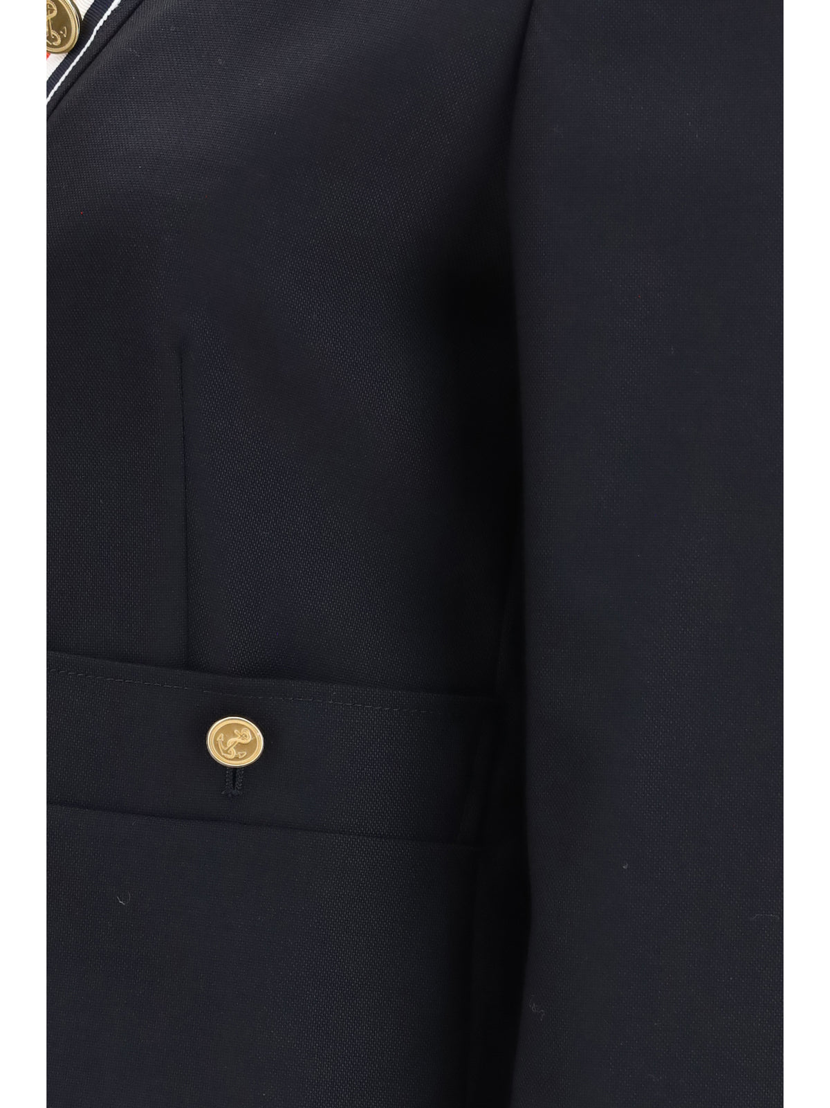 Thom Browne Women Hopsack Cardigan Jacket