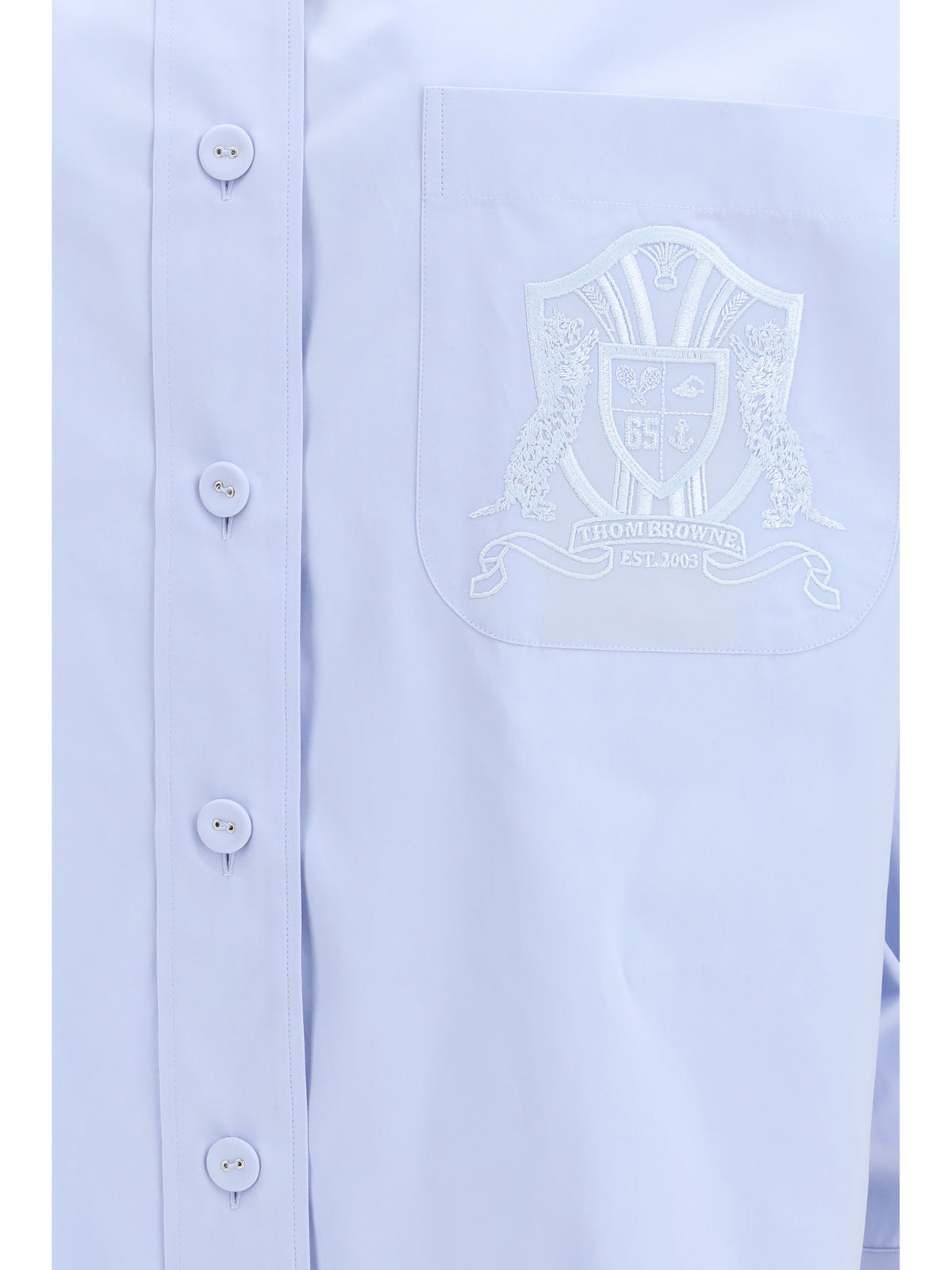 THOM BROWNE Thom Browne Women Oversized Cotton Shirt